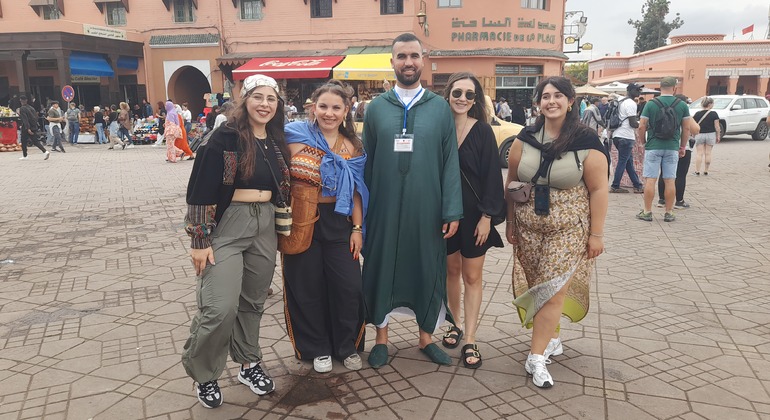 Exploring Marrakech Old City Free Tour Provided by Abdelhak