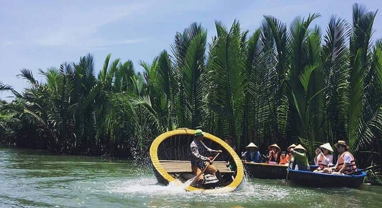 Basket Boat Tour from Da Nang/Hoi An and Drop off Hoi An with Lunch Provided by Hung Le Travel -Local Community Travel 