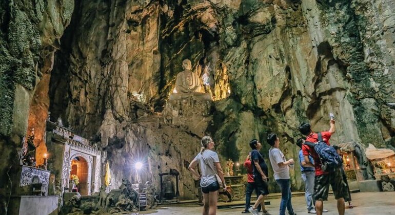 Da Nang Stadtrundfahrt mit dem Motorrad mit Ao Dai Riders