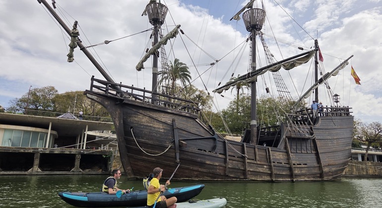 Kajaktour auf dem Guadalquivir in Sevilla Spanien &mdash; #2