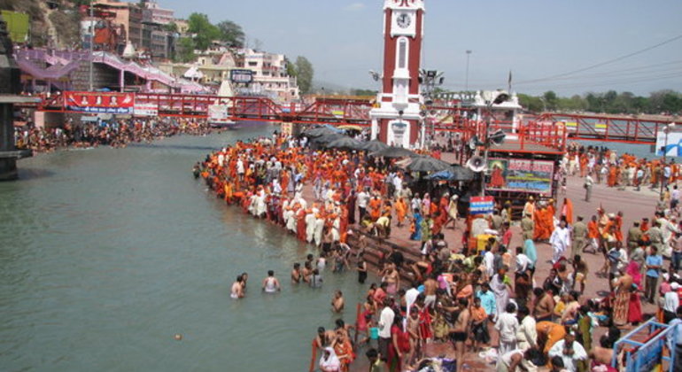 Excursion privée d'une journée à Haridwar et Rishikesh au départ de Delhi