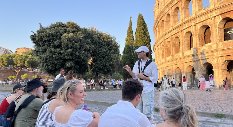 Tour a piedi gratuito del Colosseo e della Roma antica