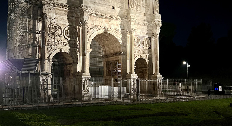 Colosseum And Ancient Rome by Night Free Walking Tour Italy — #9