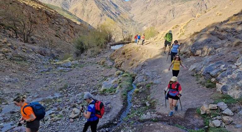 Gipfelbesteigung des Atlasgebirges Tageswanderung & Trekking von Marrakech aus Bereitgestellt von Jamal