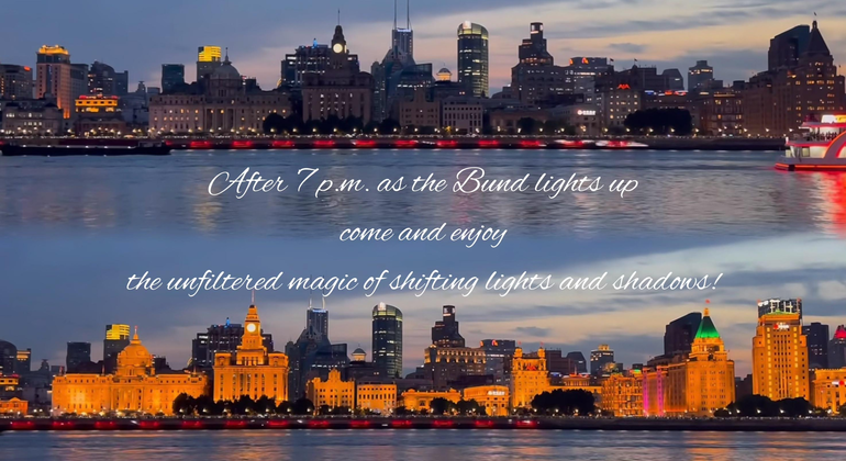 Crucero nocturno por el Huangpu: Ambiente acogedor y brillo del Shanghái moderno China — #4