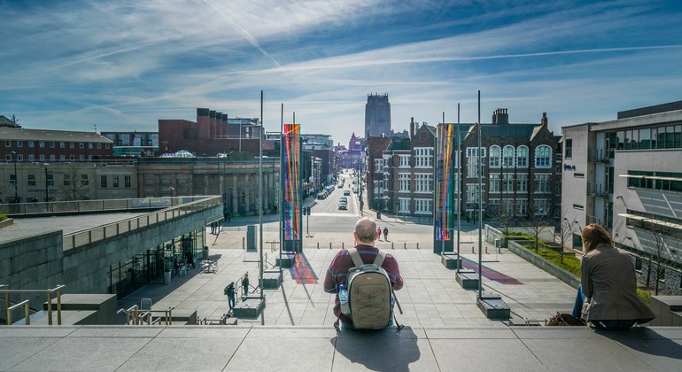 Tour a piedi di Liverpool in portoghese, England