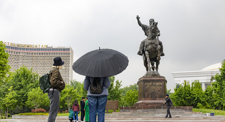 Die Stadt Taschkent entdecken Bereitgestellt von Murod