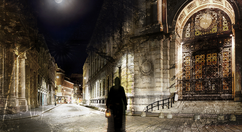 Visite à pied des fantômes sombres Italie — #1
