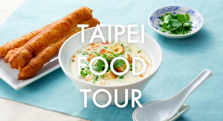Excursão gastronómica a Taipei: Pequeno-almoço tradicional de Taiwan, mercado e prova de chá Organizado por TourMeAway