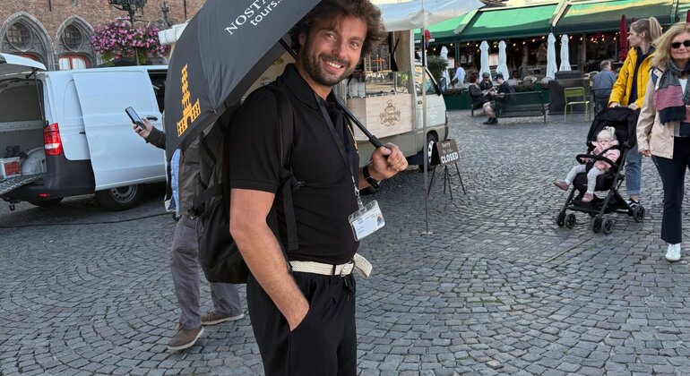 Nostalgic Free Tour of Bruges with a Local with Artisinal Praline Provided by Nostalgic Tours