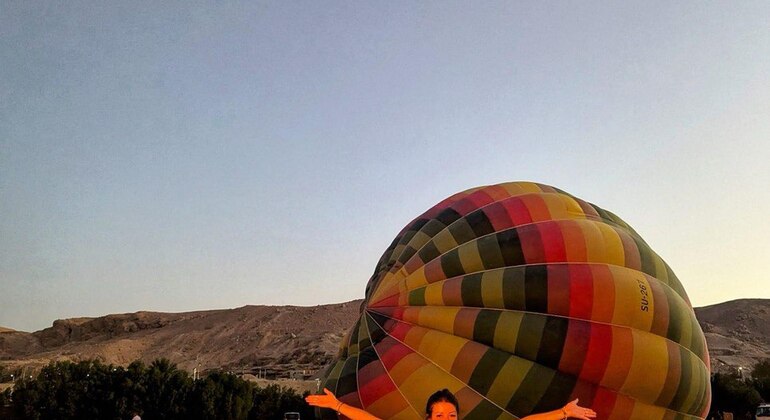 Hot Air Balloon Ride Over Luxor Sunrise Egypt &mdash; #2