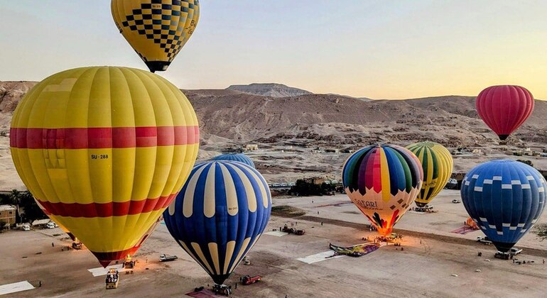 Hot Air Balloon Ride Over Luxor Sunrise Egypt &mdash; #4