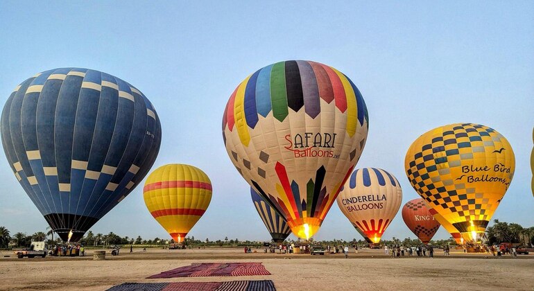 Hot Air Balloon Ride Over Luxor Sunrise Egypt &mdash; #5