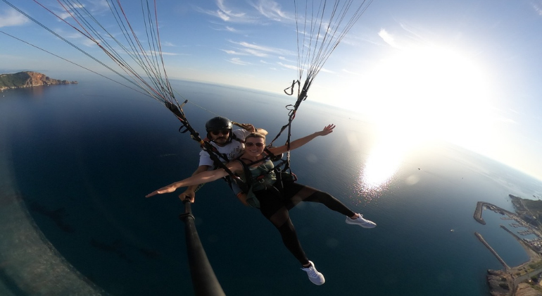 Tandem Paragliding Over Cleopatra Beach Turkey — #3