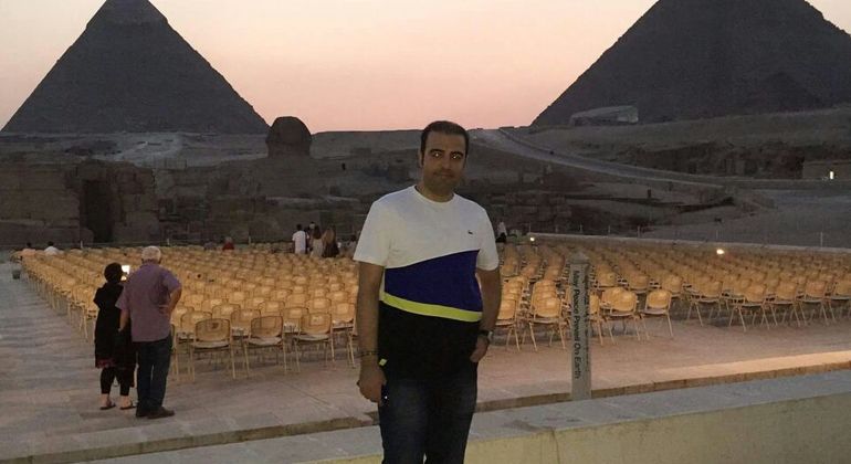 Nächtliche Tour zur Ton- und Lichtshow bei den Pyramiden von Gizeh Ägypten — #5