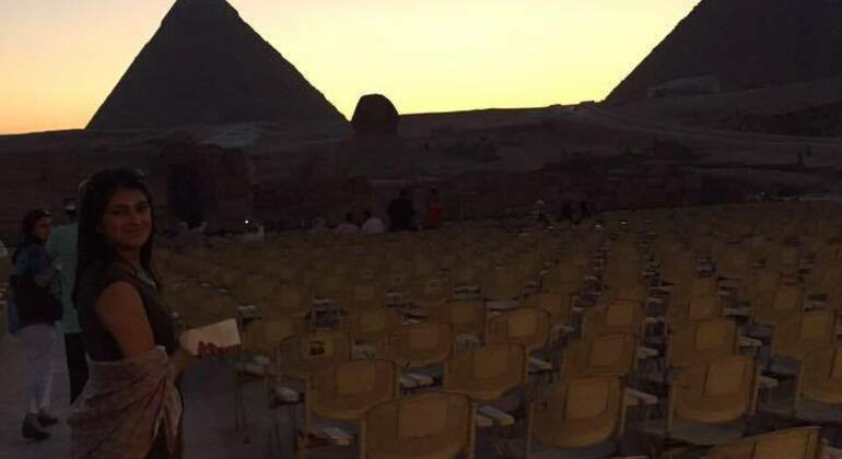 Nächtliche Tour zur Ton- und Lichtshow bei den Pyramiden von Gizeh Ägypten — #3