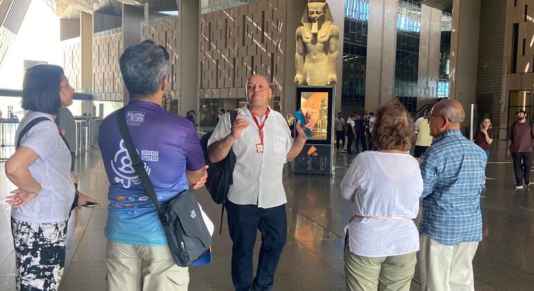 The Grand Egyptian Museum, Tuatankamun Galleries & Khufu Solar Boat   Egypt &mdash; #3