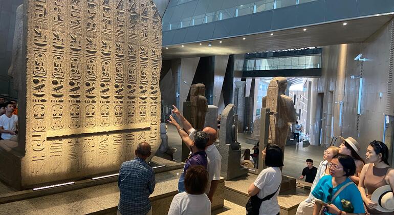 O Grande Museu Egípcio, as Galerias de Tutankhamon e o Barco Solar de Khufu   Organizado por Aly Elsheemy 