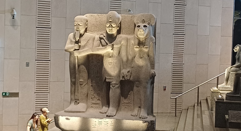 The Grand Egyptian Museum, Tuatankamun Galleries & Khufu Solar Boat   Egypt &mdash; #5