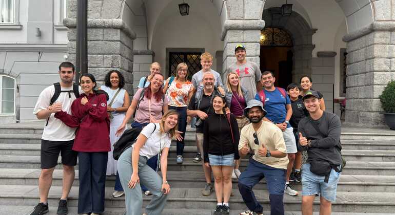 Tour di degustazione gratuito e storie divertenti di Lubiana