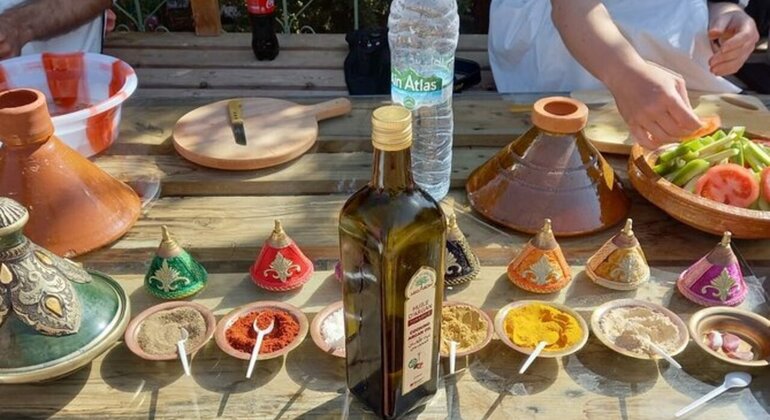 Cours de cuisine de Tagine et de thé au jardin botanique Maroc — #3