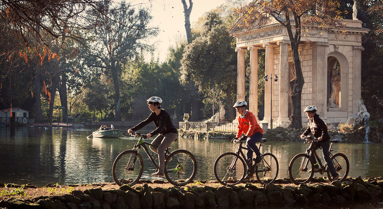 Roma en un Día en Bicicleta de Asistencia Eléctrica