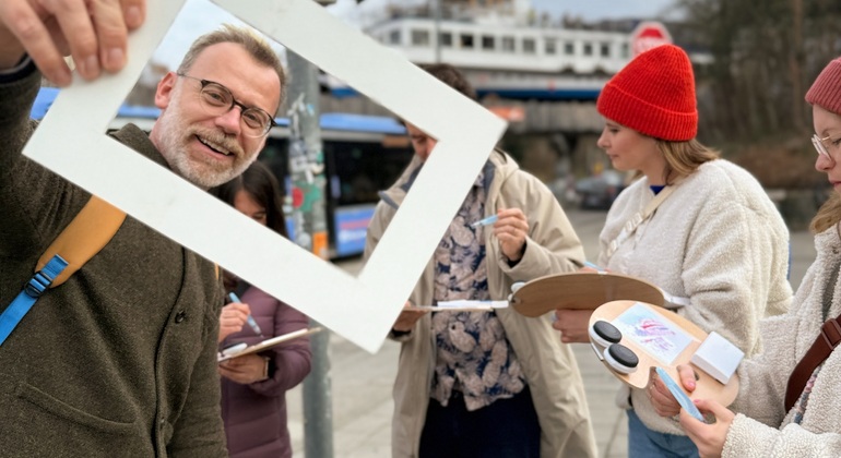 Esperienza di pittura ad acquerello a Monaco Artistico Germania — #6