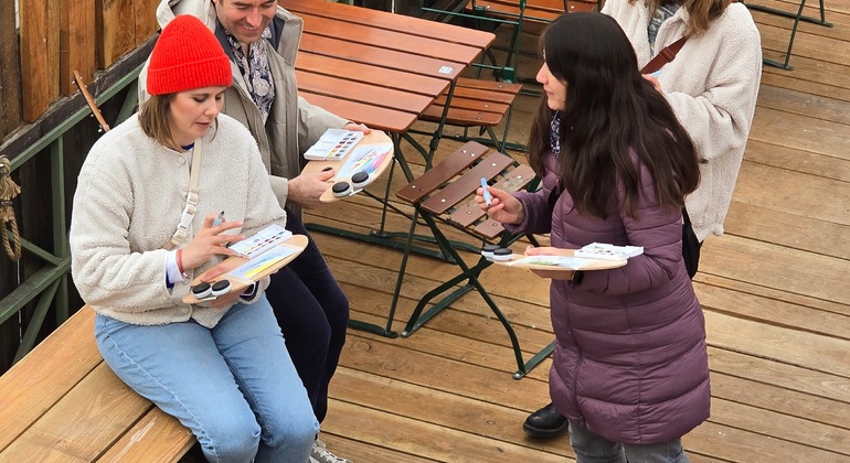 Esperienza di pittura ad acquerello a Monaco Artistico Germania — #11