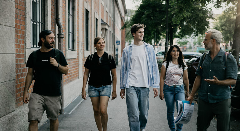 Art Nouveau Meets Street Art in Munich Free Tour Germany &mdash; #4