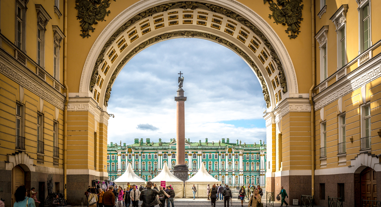 Kostenlose Tour durch das Zentrum von St. Petersburg, Russia