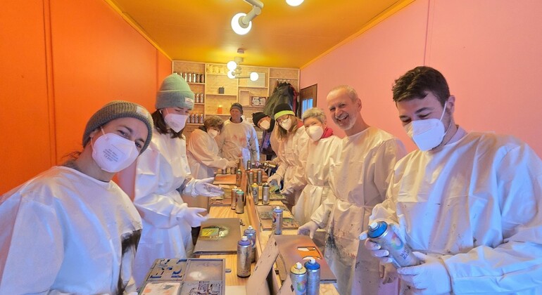 Stencil Workshop in Munich’s Creative Soul Germany &mdash; #8