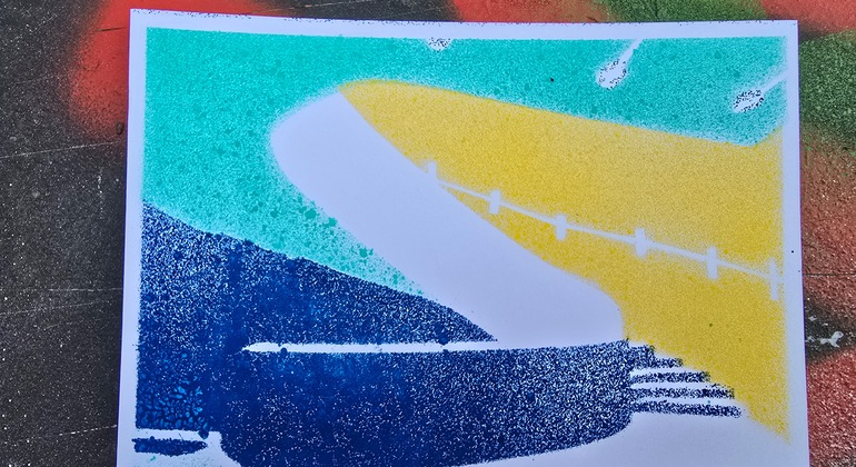 Stencil Workshop in Munich’s Creative Soul Germany &mdash; #7