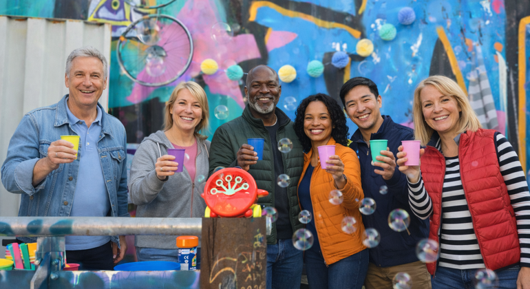 Visita guiada por las calles de Múnich y taller de plantillas con un artista local Alemania &mdash; #1