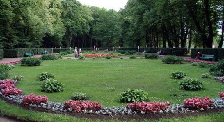 Visite des jardins de Saint-Pétersbourg