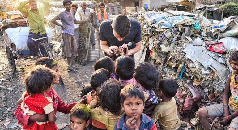 Visita a pie por los Barrios Marginales de Delhi India — #4