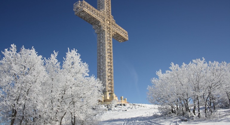 Skopje Tour: Matka-Schlucht, St. Panteleimon-Kirche und Millennium-Kreuz Mazedonien — #11