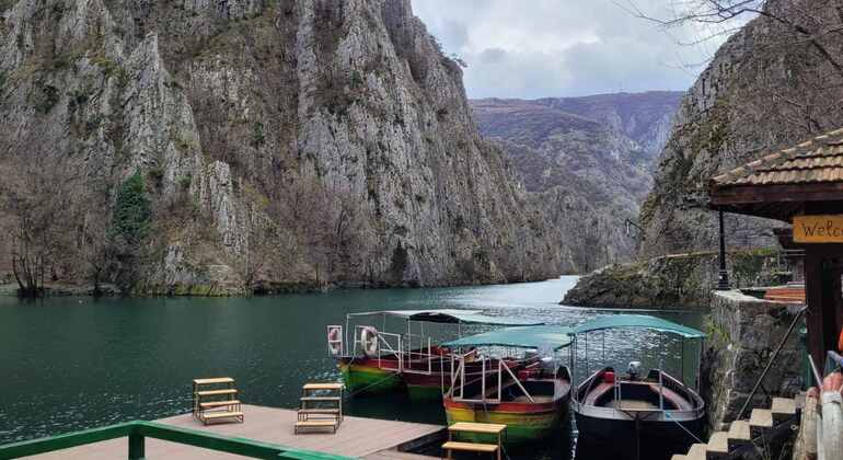 Skopje Tour: Matka-Schlucht, St. Panteleimon-Kirche und Millennium-Kreuz Mazedonien — #14