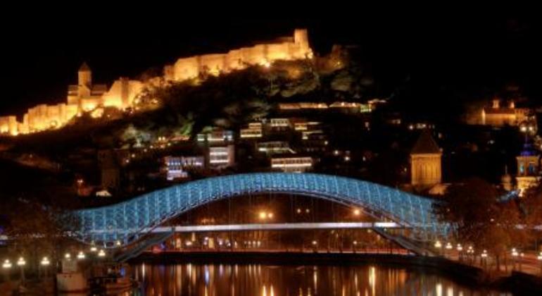 Visite nocturne de Tbilissi à pied gratuite Géorgie — #8