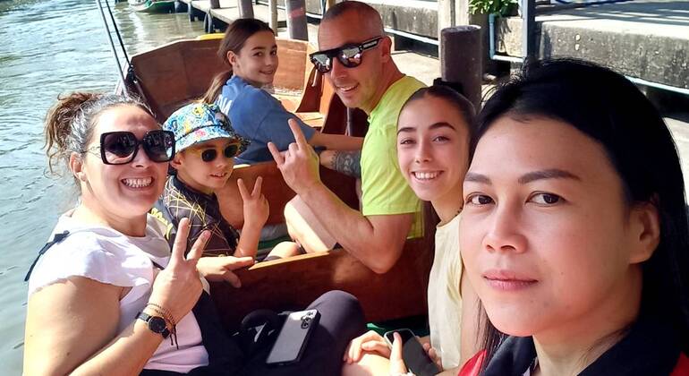 Bangkok Floating Market Authentisches lokales Essen & Bootsfahrt Tour