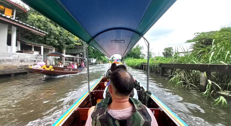 Mercado Flutuante de Banguecoque Comida local autêntica e passeio de barco Tailândia — #13