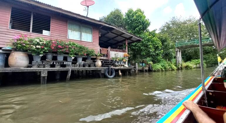 Mercado Flutuante de Banguecoque Comida local autêntica e passeio de barco Tailândia — #14