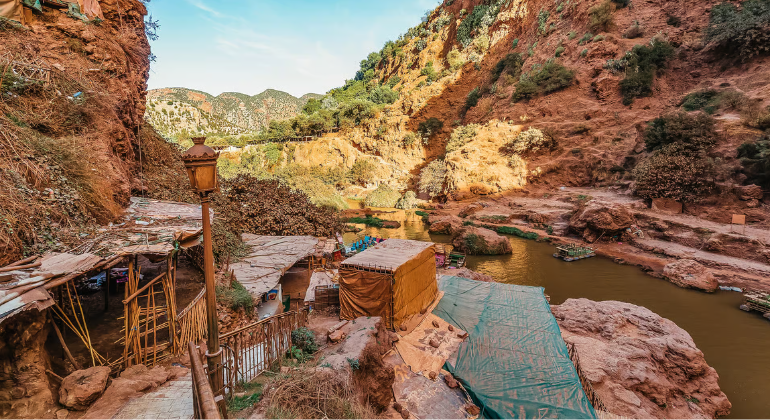 Da Marrakech: Escursione guidata alle cascate di Ouzoud e gita in barca Marocco &mdash; #12