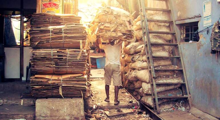 Dharavi Slum Spaziergang Tour Indien &mdash; #5