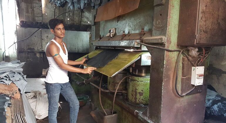 Dharavi Slum Spaziergang Tour Indien &mdash; #7