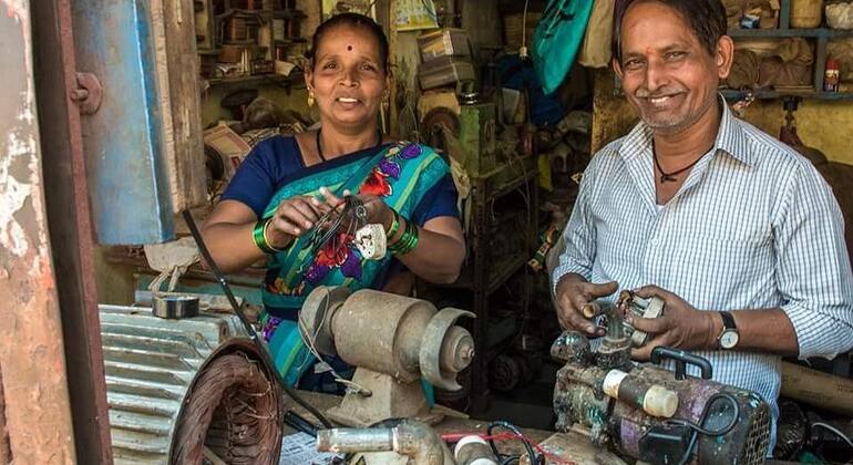 Dharavi Slum Spaziergang Tour Indien &mdash; #8