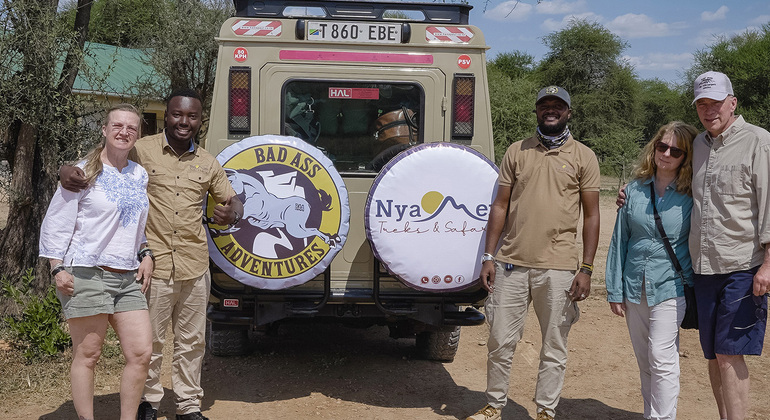 Tarangire Wildlife Safari Abenteuer Bereitgestellt von Nyamera Treks and Safaris