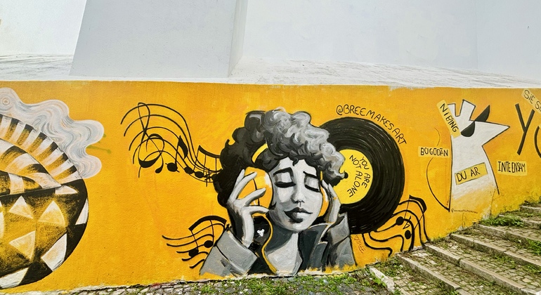 Tour dell'arte di strada a Lisbona  Portogallo &mdash; #2