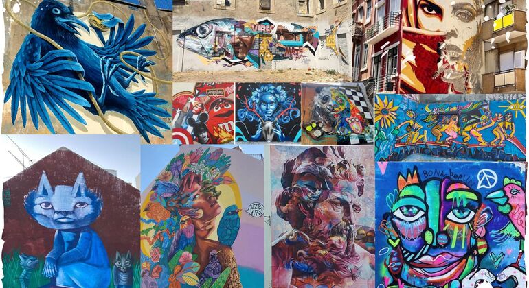 Tour dell'arte di strada a Lisbona  Portogallo &mdash; #3