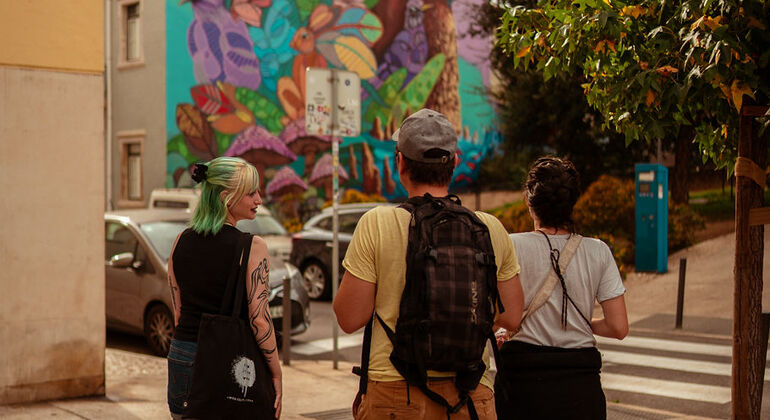 Tour dell'arte di strada a Lisbona  Portogallo &mdash; #9