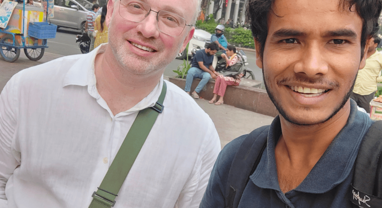 Mercado de Deli antigo Comida de rua e excursão gratuita de riquixá a pedais Índia — #15